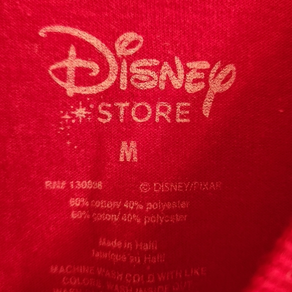 DISNEY PIXAR INSIDE OUT ANGER TEE SZ MEDIUM - Picture 5 of 6